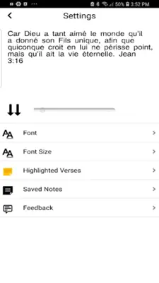 French Bible, Français Bible, Louis Segond, android App screenshot 0
