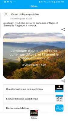 French Bible, Français Bible, Louis Segond, android App screenshot 6